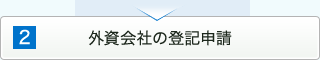 外資会社の登録申請